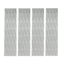 4 Pieces EVA Surfing SUP Skimboard Surfboard Traction Pad Bar Grips Grey