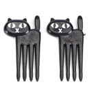 Black Cat Fruit Forks Cute Cartoon Plastic Fork Kitten Bento Decoration Label MO