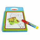 Colorful Water Drawing Book Kids Coloring Book Water Painting Board(Animal) A