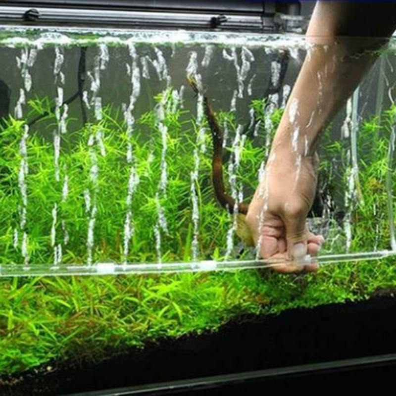 Aquarium Fish Tank Pump Air Stone Bar Line Strip Curtain Diffuser Aeration Tube