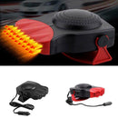 3Port 2in1 12V Portable Car Heater Fan Heater Defroster Demister