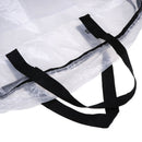 Reusable Zipped Large Strong Shopping Home Storage Bag Woven Plastic Bags  BX