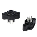 5PCS MDC/S Terminal Socket DIN Jack Connector  Mini PS2 6Pin 6P SocketB Gw
