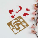 Christmas Clothes Set Metal Cutting Dies Stencils DIY Embossing Card Decor