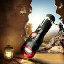 Portable 3 Mode 6000LM Zoomable Micro USB Rechargeable T6 LED Flashlight