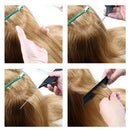 4x Mixed Barber Salon Hair Cutting Highlighting Sectioning Rat Tail Comb