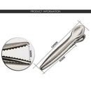 Stainless Steel Food Storage Bag Sealer Sealing Clip Kitchen Clamp Tool Sal W8V1