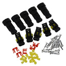 5 Set 2 Cord Automotive Waterproof Connector for Car U8K4