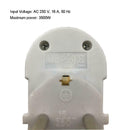 Portable AC 250V 16A 3500W EU Plug 1 to 2 Socket Adapter Converter Outlet