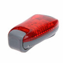 5 LED Bike Taillight Safety Warning Rear Lamp Backpack Running Lights(Red) A
