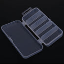 Transparent Plastic Fishing Lure Bait Box Storage Organizer Container Case