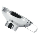 Stainless Steel Funnel Household Wide Mouth Canning Jars Funnel with Handle F8O3