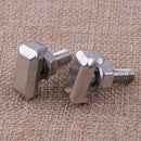 2Pcs Battery Cable Terminal Connector Car Fastener T-Bolt Fit For Audi VW Saturn