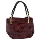Fashion Women Crocodile Pattern Leather Shoulder Bag Female Tote Handbag, R