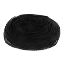 5 Yds 18mm Elastic Spandex Sewing Lace Band DIY Hair Ties Accessories Black
