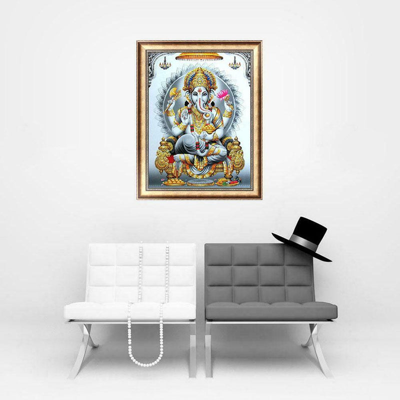5D DIY Painting Buddha Needlework Diamond Embroidery Rhinestone Home Decor