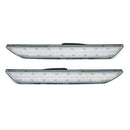 Clear Lens Rear Led Side Marker Lamp Lights for 2015 2016 2017 2018 Ford Mu