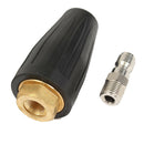 Pressure Jet Wash  Rotating Nozzle Set Quick Release Coupling 2.5GPM