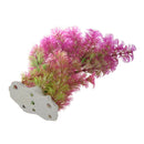 Artificial Plant 15-20 cm Aquarium Decoration Water Plant purple + green Q5K3