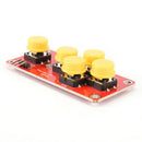 Analog Button for Arduino  Keyboard Electronic Block Simulate Five Key Module FT