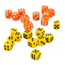 Set/100Pcs 12mm/0.47inch D6 Spot Dice for  DND RPG Games