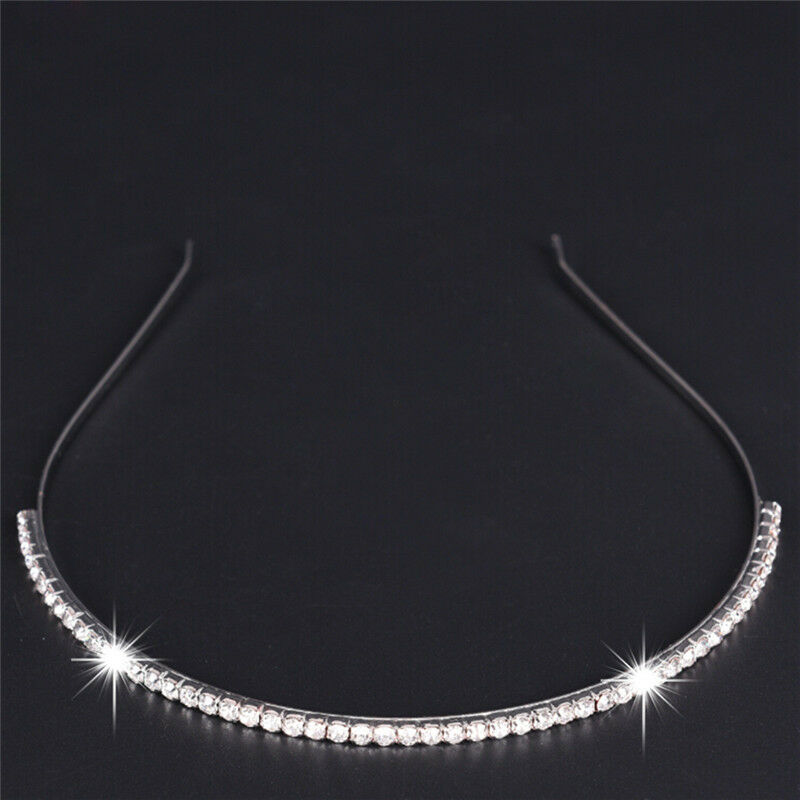 Crystal Rhinestone Headband Hairband Head Wear Elastic Brightness Accessories Kw
