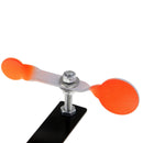 Vertical Rotating Spinners Shooting Target Plinking Target with Ground Pin
