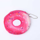 Cartoon Coin Purse Donuts Zipper Change Wallet Card Holder Student Women Gift