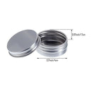 Screw Top Round Aluminum Tins Cans-Aluminum Screw Lid Round Tin Container B F6H9
