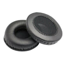 2Pieces Black Replacements Ear Cushion Earpiece Earpads Pillow Cover Protection