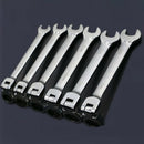 Wrench Set Hand Tool Set Spanner Set 6Pcs Fixed Head Or Movable Head Ratche