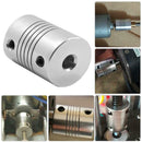 D19L25 Flexible Shaft Coupling CNC Stepper Motor Coupler Connector 19x25mm Alloy