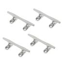 4 Pieces 316 Stainless Steel Boat Cleat Dock Rope Yacht Anchor Line Holder