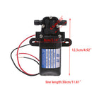 3.5L/Min DC 12V 70 PSI 0.48MPa Diaphragm High Pressure Self Priming Water Pump