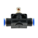 2PCS 10mm 12mm Pneumatic Restrictor Connector Valve Push in Type