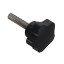 M8 x 35mm Male Thread Screw On Type Star Head Clamping Knob Grip