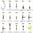 160pcs/box Fishing Accessories Kit Including Jig Hooks fishing Sinker