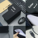 Big Enter Key USB Pillow Anti-stress Relief Super Size Enter Key Unbreakable