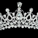 Tiara bandeau Princess Crown in Rhinestones for Wedding Bal J7Z9