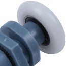 Set of 8 Pieces Replacement Pulley Roller Shower Door Wheel ABS Bathroom do