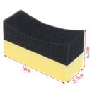 Auto Car U-Shape Tire Polishing Wax Sponge Edge Brush Car Tire Cleaning Spong OZ