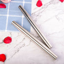 Stainless Steel Kitchen Rolling Pin Dough Fondant Cake Roller Baking Tool