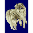 5D round diamond wolf pattern painting DIY cross stitch painting home decor