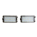 1 Pair Replacement 18SMD LED License Plate Lights For SEAT Cordoba Leon Toledo