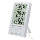 Indoor/Outdoor Thermometer Digital Lcd Hygrometer Meter Temperature Humidity FT