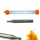 Pockets Bellow Collapsible Camping Survival Blow Fire Tube Fire Tool Kit Outdoor