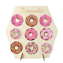 Donuts Wall Stand Dessert Cake Display Rack Wedding Birthday Party Decor