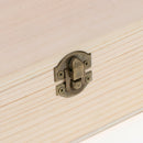 25x9.5x6.5cm Wooden Jewelry Necklace Ring Chest Box Case Tea Bead Earring