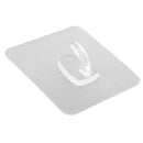 Clear Wall Mounted Nail Free Self Adhesive Sticky Hook Bathroom Kitchen