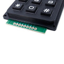 4 X 3 Matrix Keyboard Keypad Module with 12 Keys 43 Plastic Keys Switch for